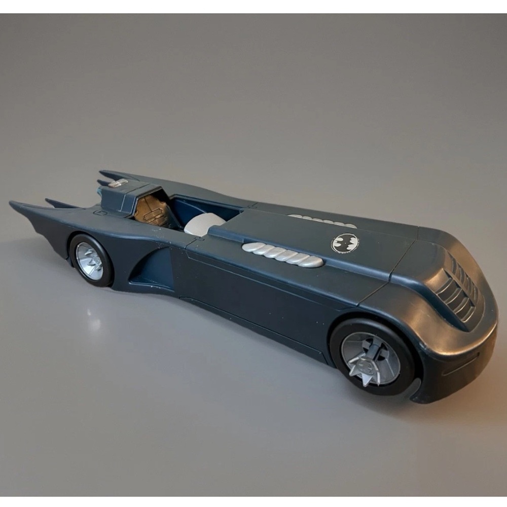Vintage DC Batman Animated Series Batmobile Car Vehicle Bat Mobile 1993 Kenner